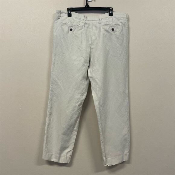 Tommy Bahama Men's Ivory Chino Pants Size 38x30 Relaxed Fit - Picture 6 of 8